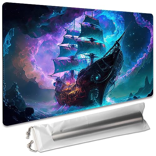 Board Game 14x24in TCG Playmat Compatible for CCG OCG DTCG PTCG MTG Play Mats,Mouse pad Desk Mats (MTG2-No Zone) - color: Mtg2-no Zone