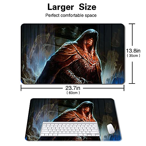 Board Game MTG Playmat Games Size 60X35 cm CCG Compatible for MTG CCG RPG Trading Card Game (Lazav,-Dimir-Mastermind) - color: Lazav,-dimir-mastermind