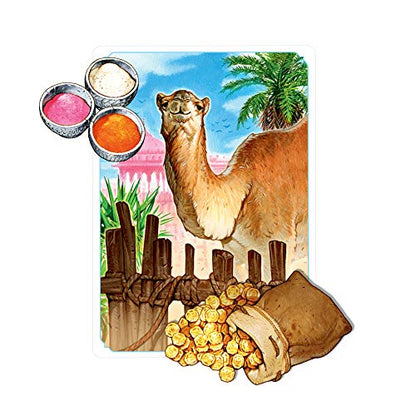 Jaipur Board Game - 2-Player Trading Card Strategy for Adults & Families, Fast-Paced Merchant Duel, Adult Board Games, Fun for Adults, 2 Players, Ages 10+, 30 Minute Playtime | For quick duels, trade goods for top rupees, Fast-paced timing in a 2-player f