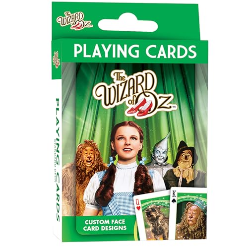 MasterPieces Officially Licensed Wizard of Playing Cards - 54 Card Deck for Adults - style: Wizard of Oz