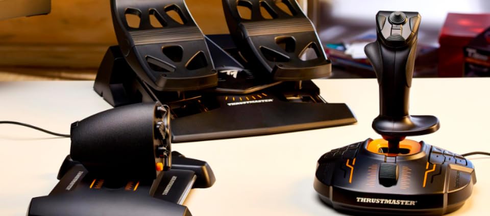 Thrustmaster T16000M FCS Flight Pack (Compatible with PC) - style: Flight Pack T16000M FCS