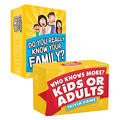 The Ultimate Family Game Night Bundle - Two Fun Games for Families