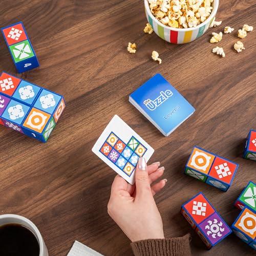 The Uzzle 3.0 Board Game, Family Board Games for Children & Adults, Block Puzzle Games for Ages 4+ - style: Uzzle 3.0