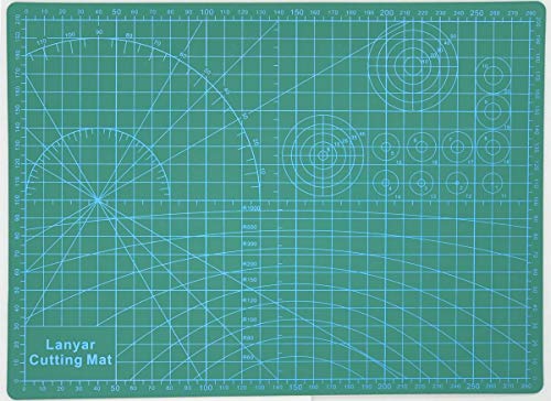 Gundam Model Builder's Cutting Mat 12"x9"(A4) - size: 12"L x 9"W
