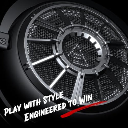EKSA StarEngine S Gaming Headset for PC, PS4, PS5, Switch, Xbox One, Xbox Series X/S-Wired Gaming Headphones with Detachable Noise Cancelling Mic, 50mm Drivers, 3.5mm Over-Ear Computer Headphones