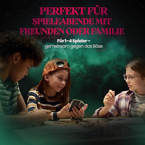 Clementoni - 16636 - Stranger Things - Adventures Together - Board Games Netflix, Family Games for Teens and Adults, 1-4 Players, Card Games, Fun Challenges