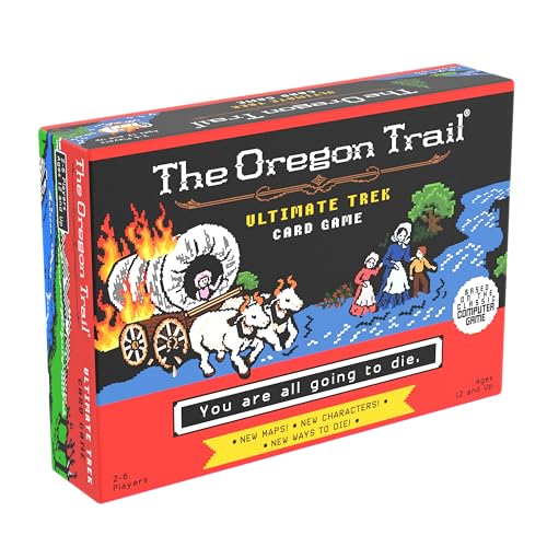 Goliath The Oregon Trail: Ultimate Trek Card Game | Based on The Classic Computer Game | New Maps and Characters | 2-6 Players, Ages 12+