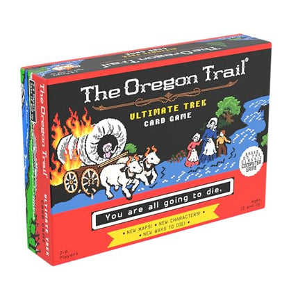 Goliath The Oregon Trail: Ultimate Trek Card Game | Based on The Classic Computer Game | New Maps and Characters | 2-6 Players, Ages 12+