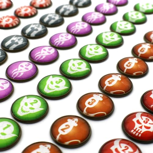 D&D Numbered Monster Token Markers for Dungeons and Dragons (Bandit) - style: Bandit