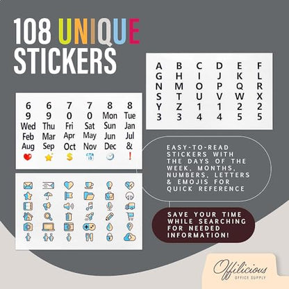 50 Heavyweight Manila Index Card Dividers 3x5 with Tabs & Alphabet Stickers for Recipe Cards - color: 50 Pcs, size: 3 x 5 Inches
