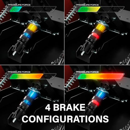 Thrustmaster Raceline Pedals III LC with Load Cell - PS5, XBOX & PC | 220 lb brake sensor, 24-bit resolution, H.E.A.R.T gas & clutch pedals, 100% metal, modular, pressure tuning thru software - style: Raceline Pedals III LC