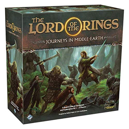 Asmodee The Lord of the Rings Journeys in Middle-Earth Board Game - Epic Cooperative Adventure Game for Kids and Adults, Ages 14+, 1-5 Players, 60+ Minute Playtime | Cooperative adventure, 1-5 players, ages 14+, 60+ minute playtime