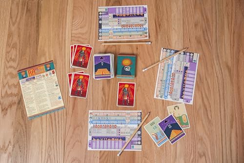 Ra and Write | Flip-and-Write Strategy Game by Reiner Knizia & 25th Century Games, Ages 12+, 2–5 Players, 30–45 Min - style: RA And Write