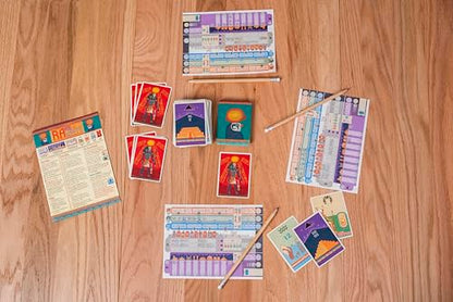Ra and Write | Flip-and-Write Strategy Game by Reiner Knizia & 25th Century Games, Ages 12+, 2–5 Players, 30–45 Min - style: RA And Write