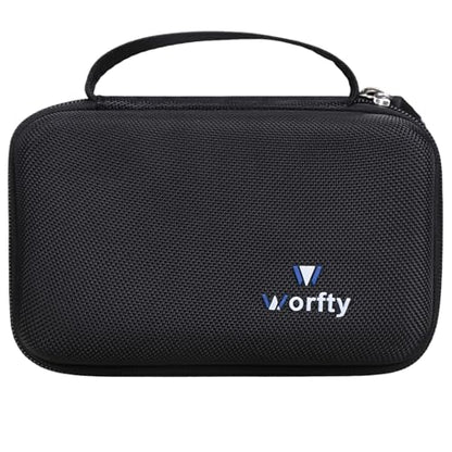 worfty Case for Retroid Pocket Classic/ Retroid Pocket Flip 2 Retro Game Console - Hard Travel Protective Carrying Storage Bag (Black) - color: Black