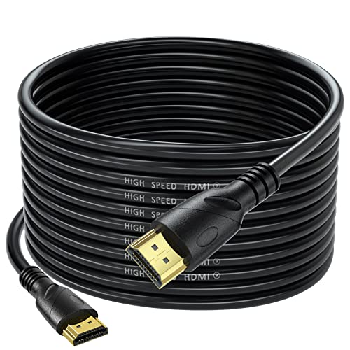 4K HDMI Cable 40ft,Long HDMI 2.0 Cord,High Speed HDMI Cables,18gbps,Gold Plated Connector, Ethernet Audio Video Return,Video 4K,Ultra HD,1080p,3D,for Xbox, ARC,Laptop,PS3,PS4,PS5, HDTV etc. - size: 40FT