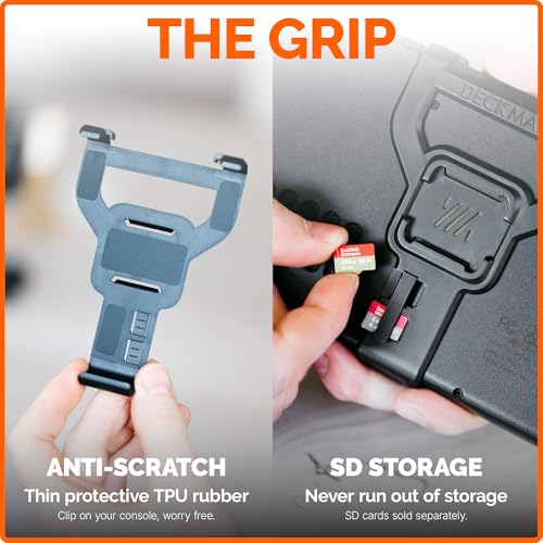Mechanism Deckmate 7-in-1 Bundle | Steam Deck Kickstand, Battery, SSD, VESA & Wall Mounting Kit | Case Friendly Steam Deck Accessories | Mount Anything - color: Steam Deck