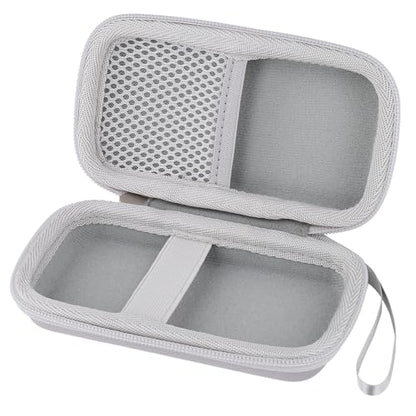 khanka Case for RG28XX Retro Handheld Game Console + HDMI Adapter,White | EVA Hard Shell, Mesh Pocket Accessory Storage, Portable Rope Attachment, Travel-Ready Gaming Storage, Protective Case Only
