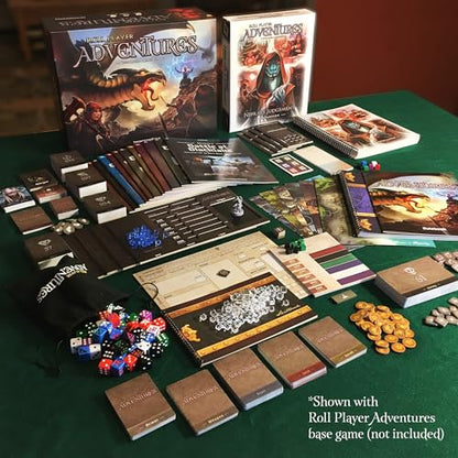 Roll Player Adventures Nefras' Judgement | Expansion for The Campaign Adventure Board Game | Fantasy Dice Puzzle Family Game for Ages 14+, 1-4 Players, 90-150 Min by Thunderworks Games - style: Nefras' Judgement