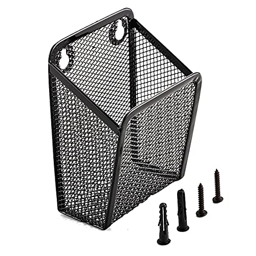 Remote Control Holder Wall Mount Media Organizer Storage Box