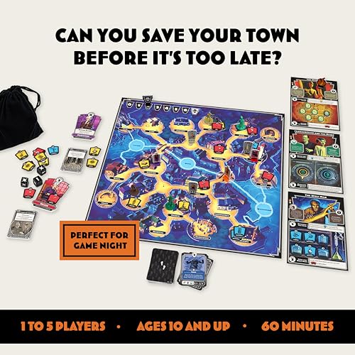 Ravensburger Horrified Games - Universal Monsters - Strategy Board Game - Boost Critical Thinking & Teamwork - Cooperative Gameplay - Unique Monster Challenges - 1 to 5 Players - Adults & Kids 10+