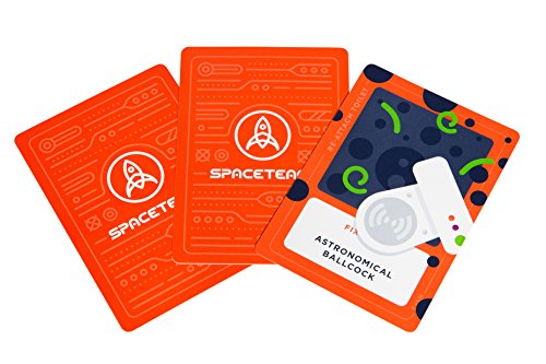 Stellar Factory Spaceteam Expansion: NSFS (Not Suitable for Space) | 48 Cards | 6-9 Players | Ages 18+ | 100% Plastic Cards