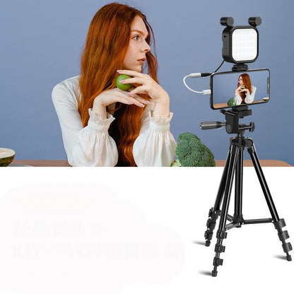 Video Shooting Set Mobile Phone Shooting Tripod Pan Tilt VLOG Live Streaming Set