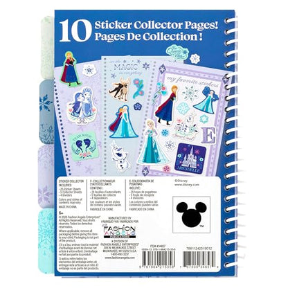 Fashion Angels Disney Frozen 1000+ Tabbed Sticker Collection Book | Includes Holographic, Vinyl & Alphabet Stickers with Elsa, Anna, Olaf & Friends, Ages 6+ - color: Frozen