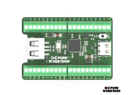 SZJLMKJ PWS FS-30 EVO Arcade Controller box | Joystick Included, Hitbox Style - size: fs-30 EVO with 30mm buttons