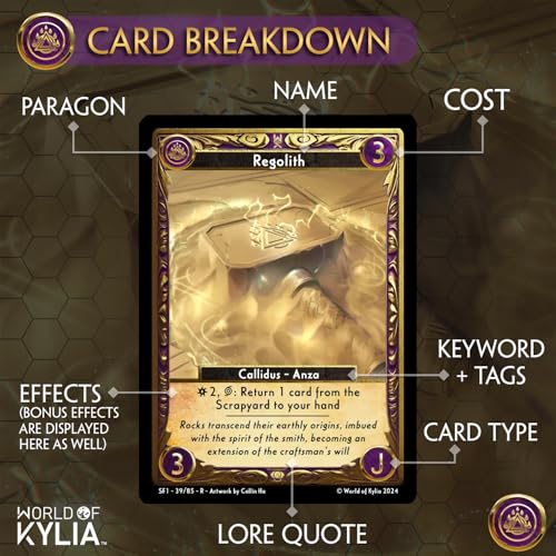 Ascendant TCG | Saqiya Festival - Callidus Starter Deck | Strategic Sci-Fi Fantasy Collectible Card Game | 80-Card Ready-to-Play Deck | Ages 13+