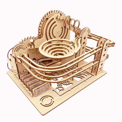 Wooden 3D Puzzle for Adults DIY Model Kit Wood Crafts Kit Mechanical Puzzle for Adult Age 14+ Years Old - style: tunnel
