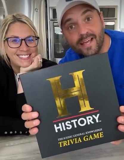 HISTORY Channel Trivia Game – 2000+ General Knowledge Questions | Official HISTORY Channel Trivia Card Game & Party Game for Adults, Families & Board Game Night – Great Gift for Dad & History Buffs
