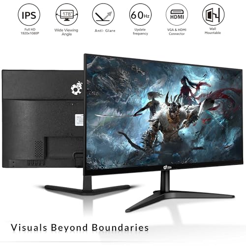 HP RGB Gaming Desktop PC Bundle - Intel Core i7 6th Gen, 16GB DDR4 Ram, 1TB SSD, Radeon RX - 550 4GB GDDR5, 24-Inch Monitor - Prebuilt Gaming Computer, RGB Set - Windows 11 Pro (Renewed)