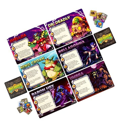 Overboss Duel | Fast-Paced Drafting Game, Purple