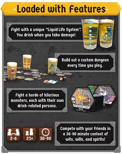 Rollacrit Party Pack Expansion | Adds 2 players to the RPG dungeon exploration party game, includes DND dice