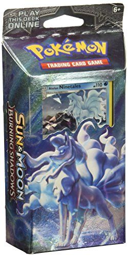 Pokemon TCG Card Game Sun and Moon Burning Shadows Theme Deck - Alolan Ninetales