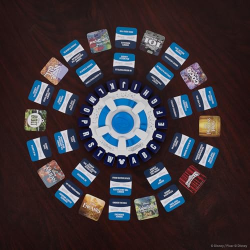 The Original TAPPLE Disney Edition, Fast-Paced Family Trivia Word Game, Choose a Disney-Themed Category & Race Against The Timer to be The Last Player, Travel-Friendly Party Game, Officially Licensed