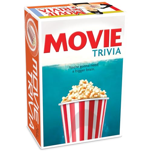 Movie Trivia Party Game (Amazon Exclusive) – Contains Over 800 Questions – 2 or More Players for Ages 12 and up by Outset Media