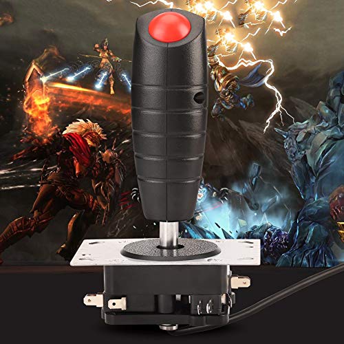 Walfront 8 Way Flight Joystick - 8 Way Flight Joystick with & Top Button For game for Video Game Arcad