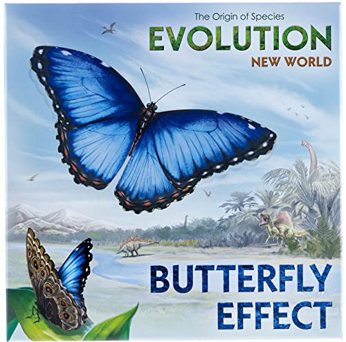 Evolution: Butterfly Effect Board Game Expansion | 1-6 Players | Ages 11 and up | Popular Science | Nature | Animals| Card Game | Simulation | Hand Management | Average Playtime 30-60 min