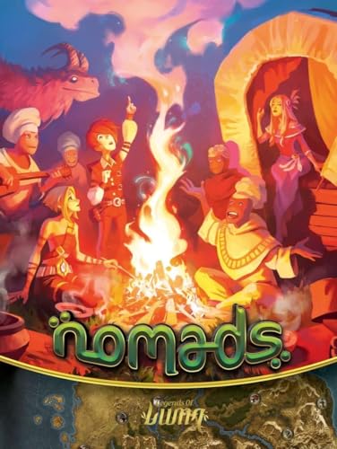 Nomads Board Game - Explore Luma's Mysterious Tales of Legends and Songs! Adventure Game, Strategy Game for Kids & Adults, Ages 8+, 2-5 Players, 40 Minute Playtime, Made by Ludonaute