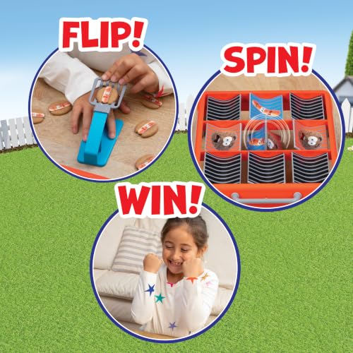 King of the Grill Matching Board Game - Target Game - Preschool Toys - Hand-Eye-Coordination Game - Fun Fast-Paced Party Game for Family Night - Interactive Kids Board Games - Ages 5+