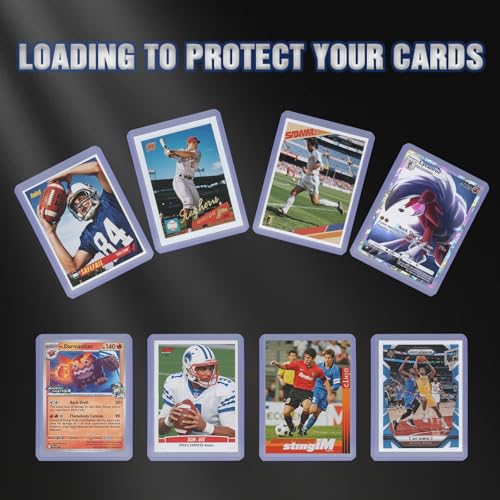 200 Card Sleeves Top Loaders for Cards, 3" x 4" Standard Premium Toploaders Card Holders Hard Plastic Card Protectors for Trading Sports Football Game Cards(100 Toploaders + 100 Penny Sleeves) - size: 100 Toploaders + 100 Penny Sleeves