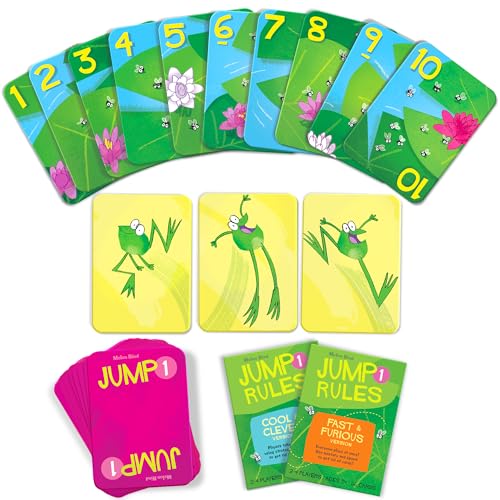 Melon Rind Jump 1, Math Game for Kids Learning Adding and Subtracting by 1, Lively, Card Game, Quick Activity for Boosting Math Confidence, Easy Screenless Fun, Perfect for Kindergarteners, Ages 5+ - style: Adding & Subtracting by 1