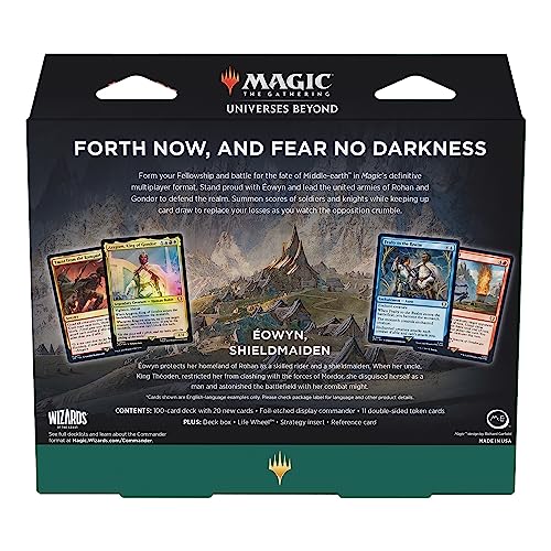 Magic: The Gathering The Lord of the Rings: Tales of Middle-Earth Commander Deck - Riders of Rohan - style: traditional