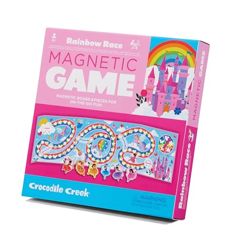 Crocodile Creek Magnetic Game - Rainbow Race - style: Rainbow Race