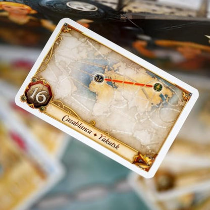 Asmodee Ticket to Ride Rails & Sails Board Game - Train Route-Building Strategy Game, Family Fun for Kids & Adults, Ages 10+, 2-5 Players, 90-120 Minute Playtime - style: Rails & Sails