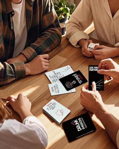 Fun Adult Party Drinking Card Game, for All Kinds of Parties, Adult Fun Game DJA1375-01 - color: Style 1