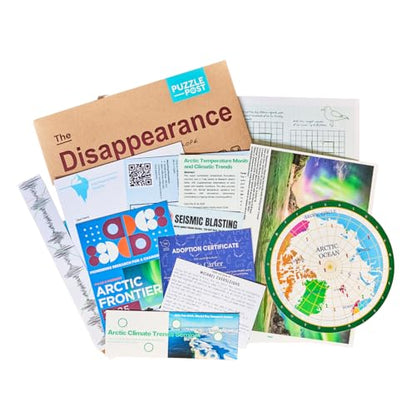 Unique Escape Room in an Envelope | Great for Groups - Families & Friends | Perfect for Games Night | Escape Room in A Box | Puzzle Mystery Game - The Disappearance - style: The Disappearance