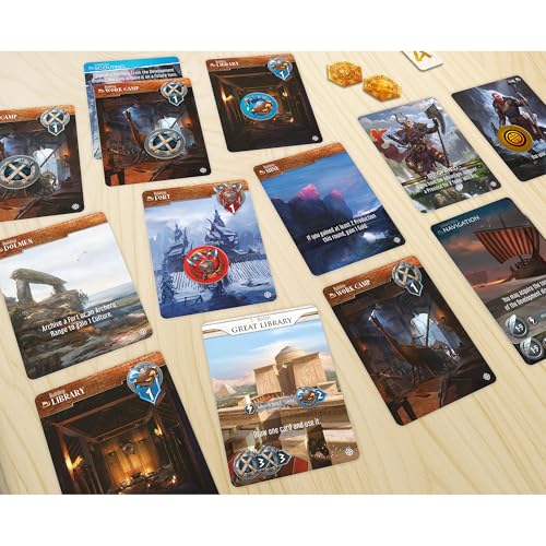 Funforge: Monumental Duel - Exploration - Civilization Deck-Building Board Game, Strategy Game, Combine Or Standalone, Ages 10+, 2 Players, 60-90 Min - style: Exploration